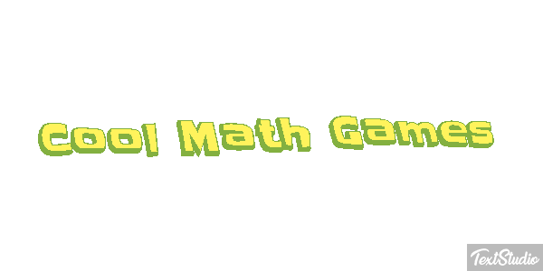 Cool Math Games Text effect
