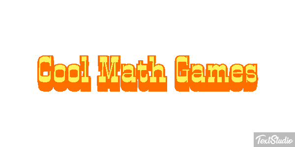 Cool Math Games Text effect