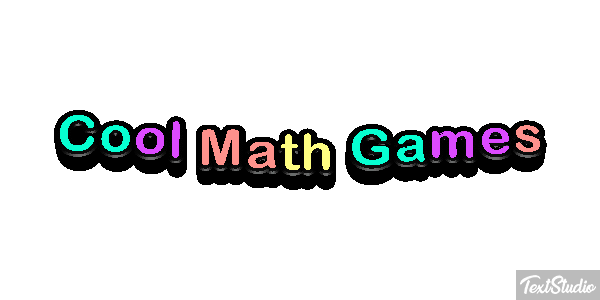 Cool Math Games Text effect