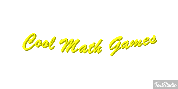 Cool Math Games Text effect