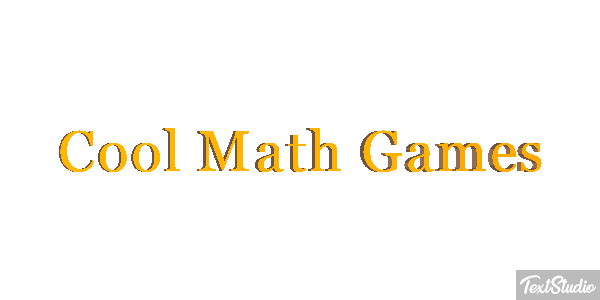 Cool Math Games Text effect