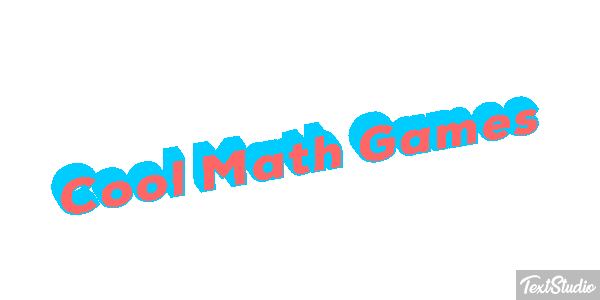 Cool Math Games Text effect