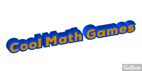 Cool Math Games Text effect