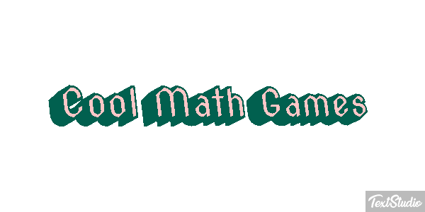 Cool Math Games Text effect