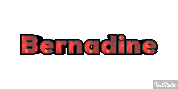 Bernadine Effetto testo