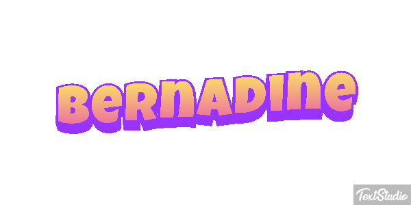 Bernadine Effetto testo