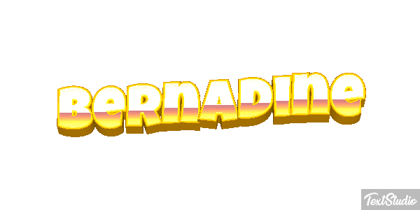 Bernadine Effetto testo