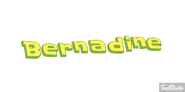 Bernadine Effetto testo