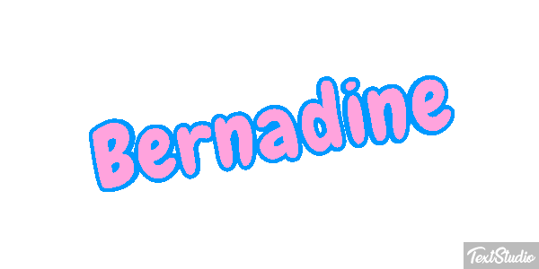 Bernadine Effetto testo