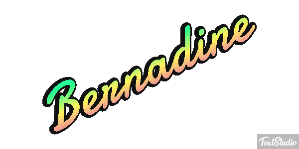 Bernadine Effetto testo