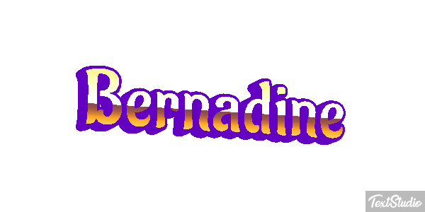 Bernadine Effetto testo