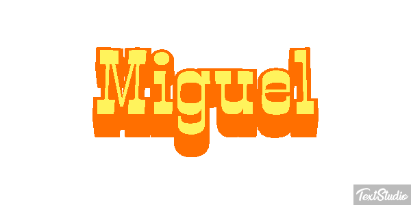 Miguel Efekt tekstowy