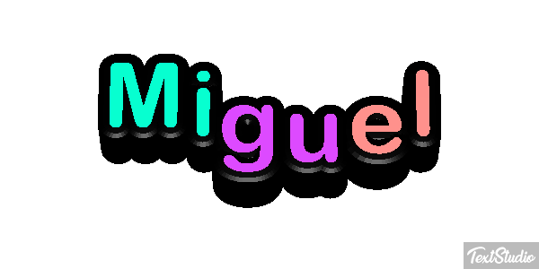 Miguel Efekt tekstowy