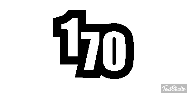 170 Efecto de texto