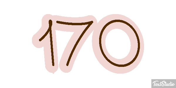 170 Efecto de texto
