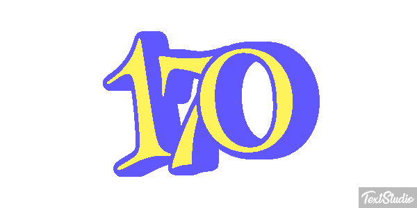 170 Efecto de texto
