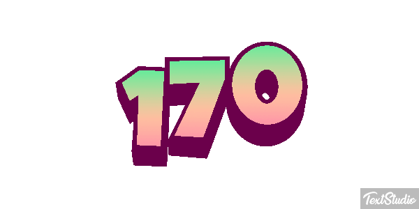 170 Efecto de texto