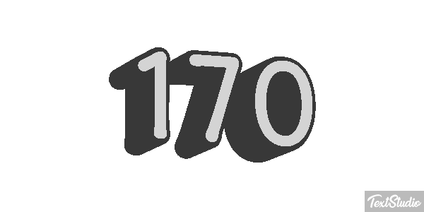 170 Efecto de texto