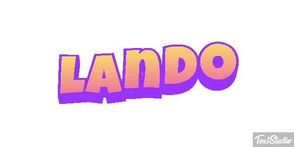 Lando Effetto testo