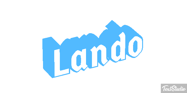 Lando Effetto testo