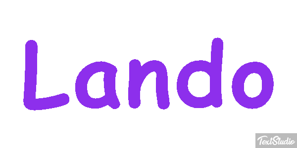 Lando Effetto testo