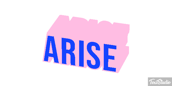 Arise Efeito do texto