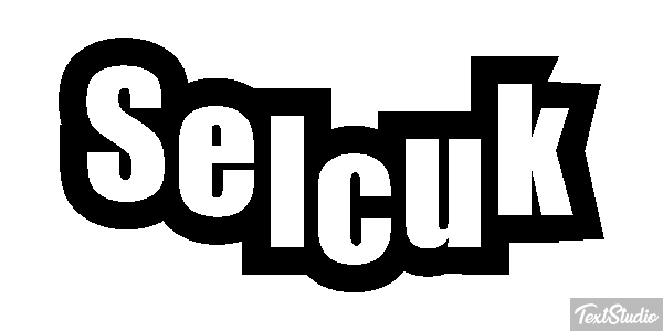 Selçuk Tekst effect