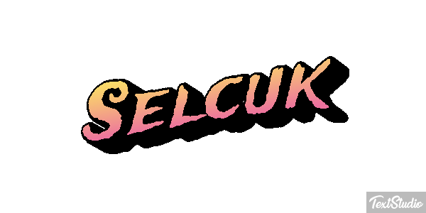 Selçuk Tekst effect