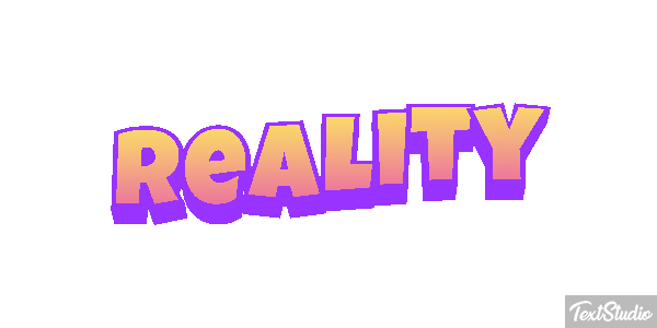 Reality Effet de texte