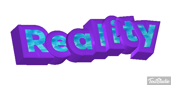 Reality Effet de texte