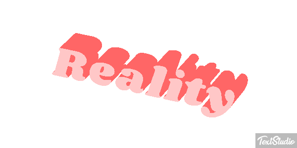 Reality Effet de texte
