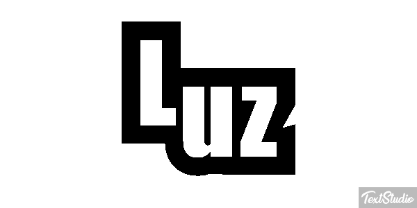 Luz Efecto de texto