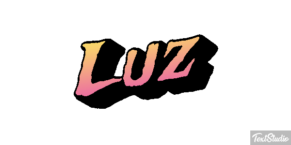 Luz Efecto de texto