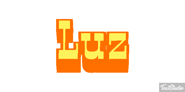 Luz Efecto de texto
