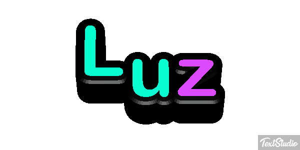 Luz Efecto de texto