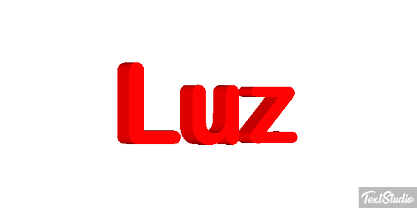 Luz Efecto de texto