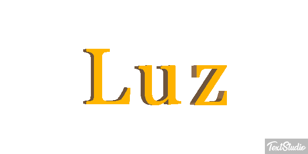 Luz Efecto de texto