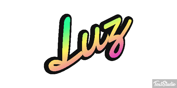 Luz Efecto de texto