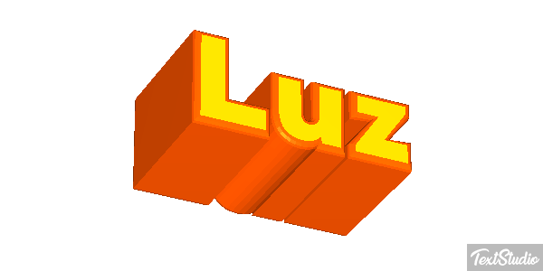Luz Efecto de texto