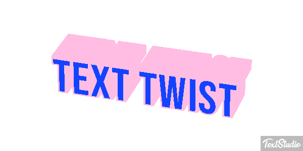 Text Twist Effet de texte