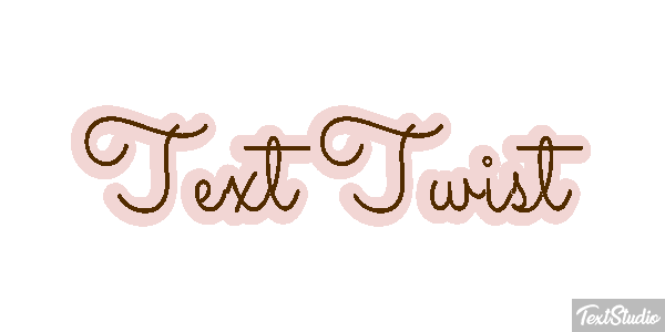 Text Twist Effet de texte