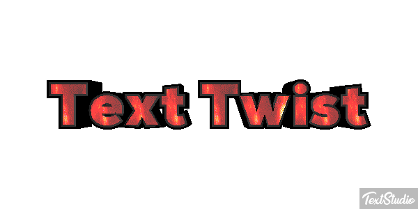 Text Twist Effet de texte