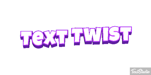 Text Twist Effet de texte