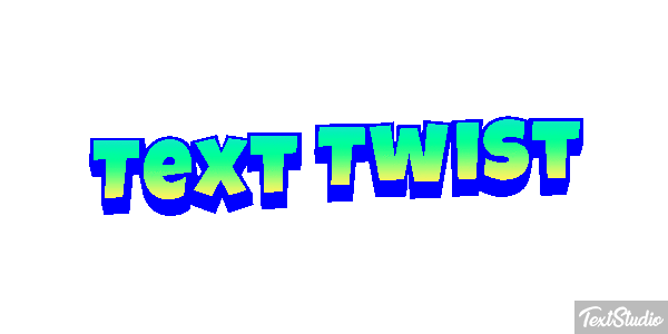 Text Twist Effet de texte