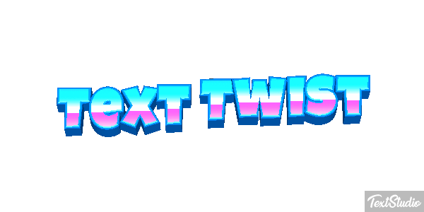 Text Twist Effet de texte