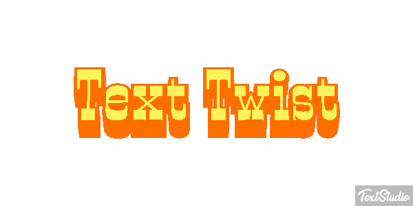 Text Twist Effet de texte
