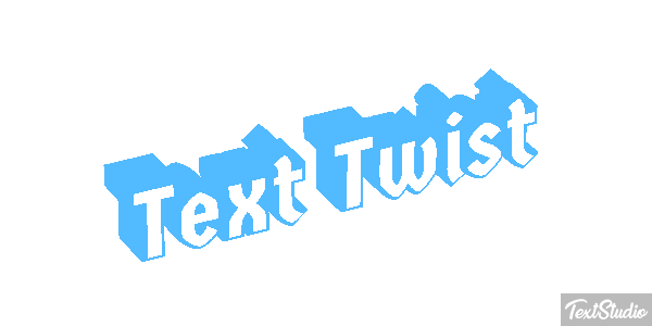 Text Twist Effet de texte