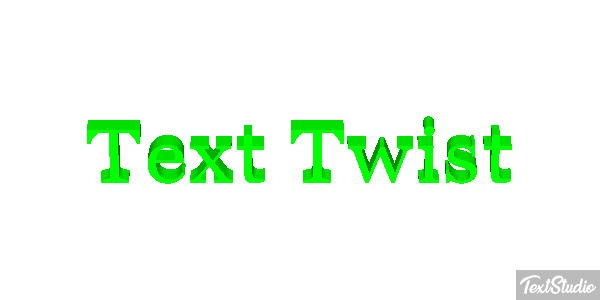 Text Twist Effet de texte