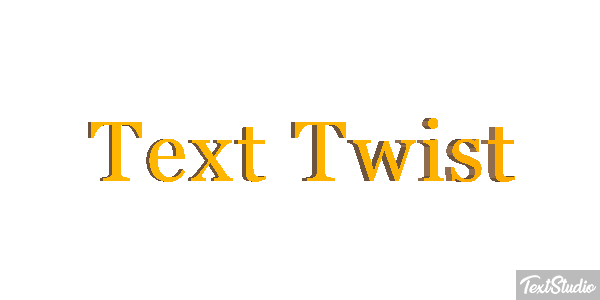 Text Twist Effet de texte