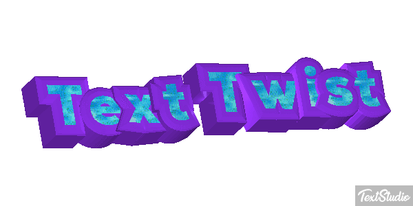 Text Twist Effet de texte